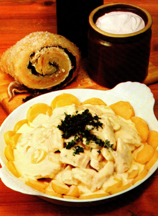BACALHAU COM CREME