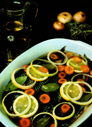PEIXE CAVALINHA AO VINHO BRANCO
