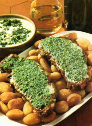 CONTRA FILÉ GRELHADO COM BATATA