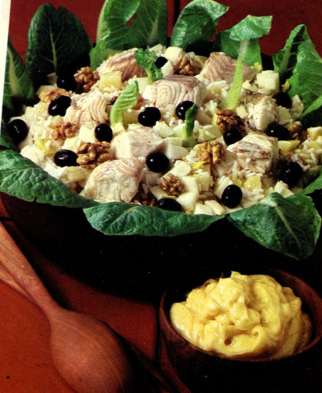 SALADA DE ARROZ COM NOZES