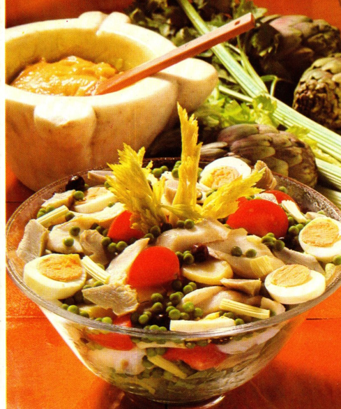 SALADA DE BACALHAU COM BATATA