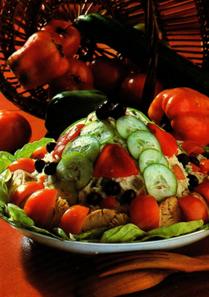 Salada Praiana com Pimentão