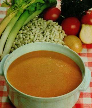 SOPA DE FEIJÃO BRANCO