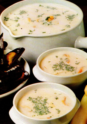SOPA DE MARISCOS