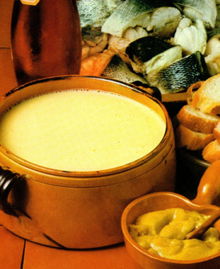 CREME DE PEIXE COM ALHO PORÓ