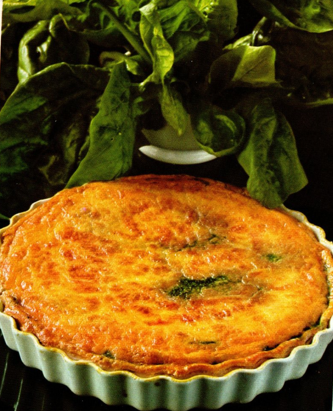 TORTA DE ESPINAFRE COM MASSA FOLHADA