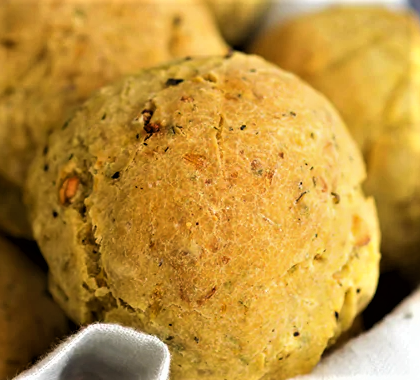 Pão de Queijo de Mandioquinha Detox