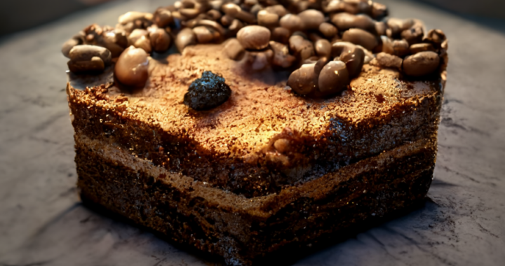 Bolo de Café na Airfryer